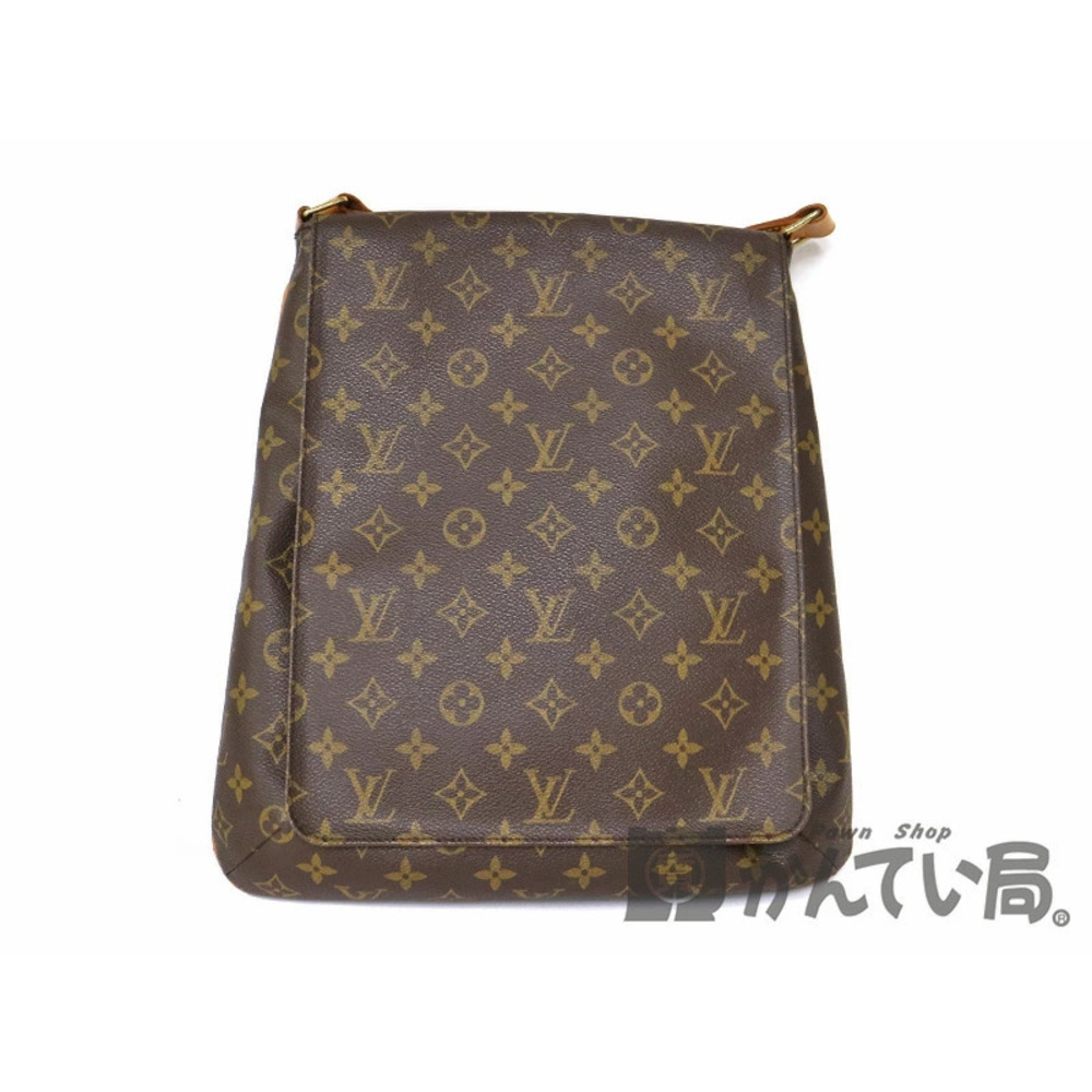 LOUIS VUITTON Musette Vertical Monogram Shoulder Crossbody Bag